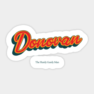 Donovan Sticker